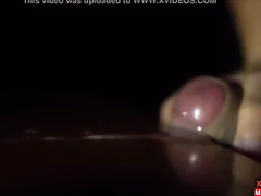 dick stuck to the table and cumshot Mikel Prado Dick Evolution