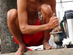 Str8 india freeballing and bulge