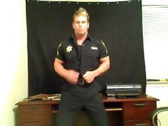Str8 uniform strip tease
